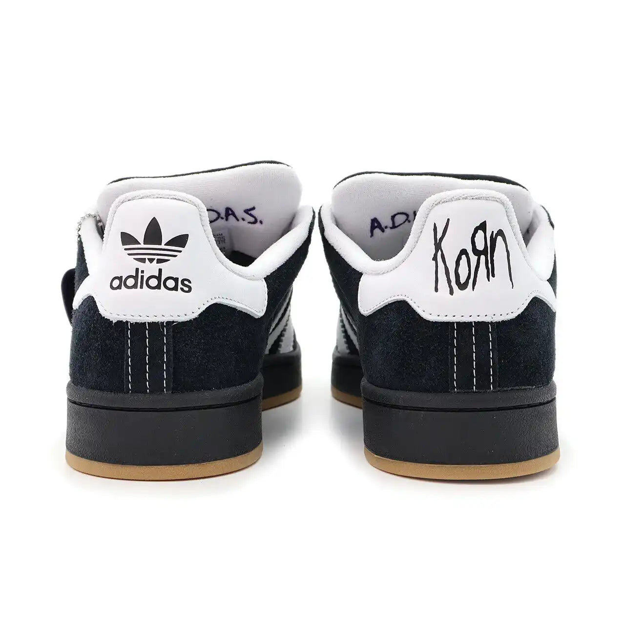 Tênis Preto Adidas Campus 00s Korn Parte Traseira