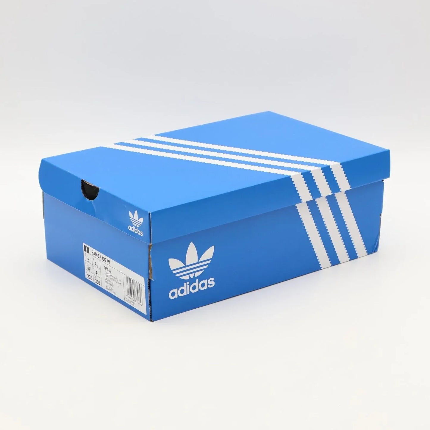 Tênis Preto com Bege Adidas Samba  Black Wonder Caixa Azul da Adidas