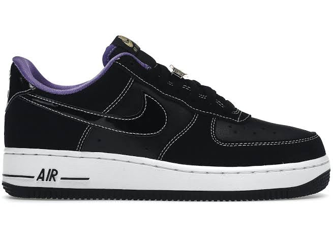Tênis Preto com Roxo Nike Air Force 1 Low LV8 World Champ Black Purple Capa do Produto