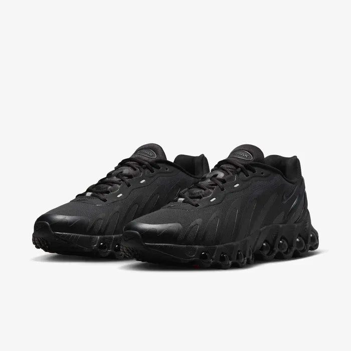 Tênis Preto Masculino Nike Air Max Dn8 Black Anthracite Par Visto de Frente
