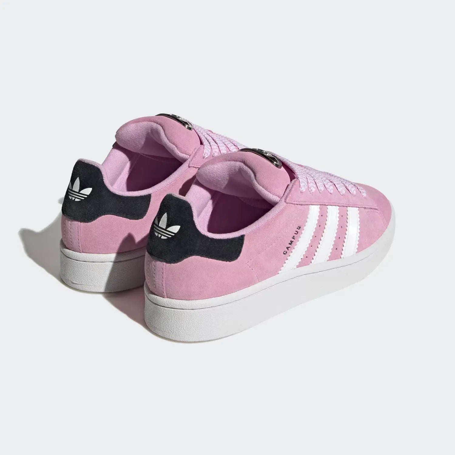 Tênis Rosa Adidas Campus 00s Bliss Lilac Par Vista pela Parte Traseira
