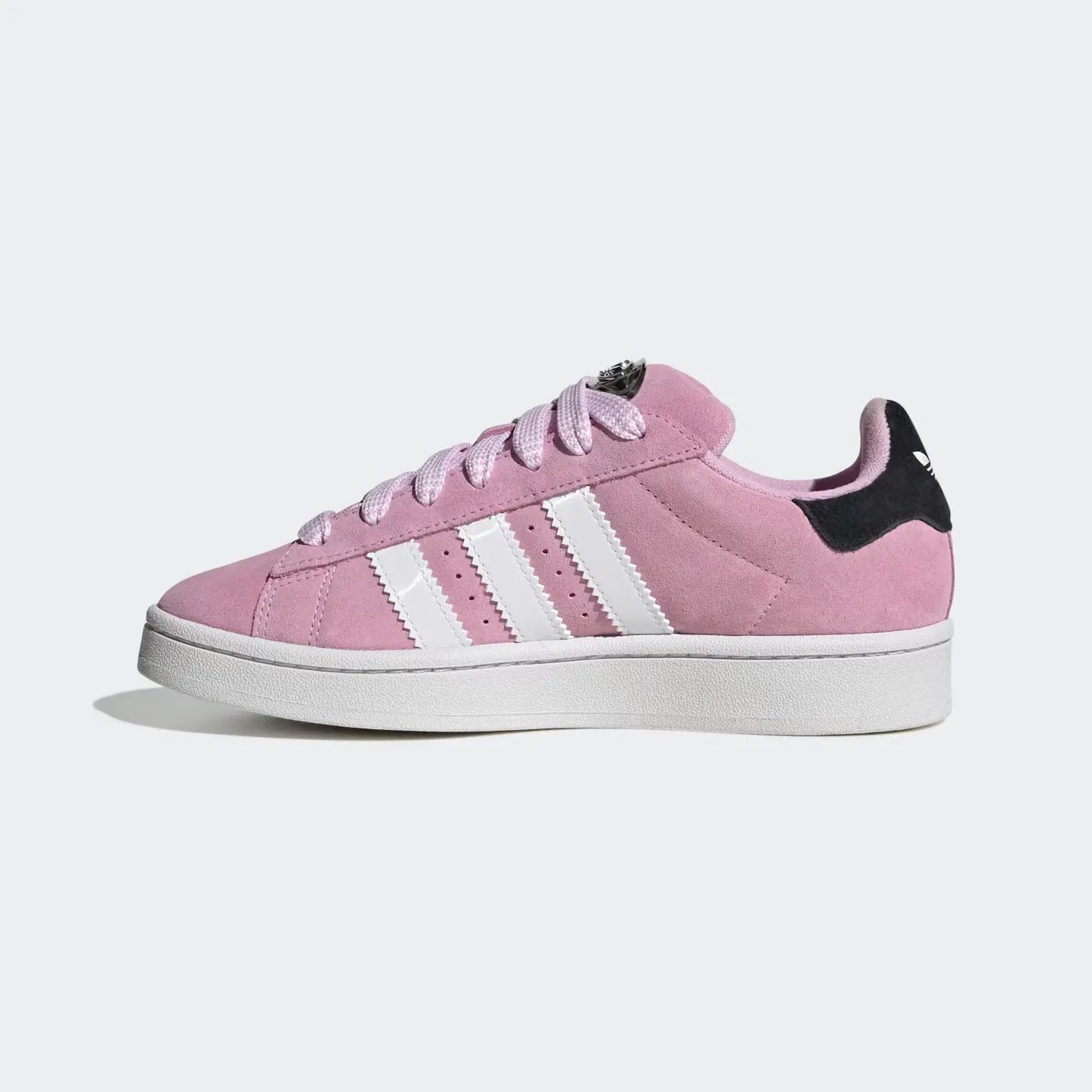 Tênis Rosa Adidas Campus 00s Bliss Lilac Parte Lateral Esquerda
