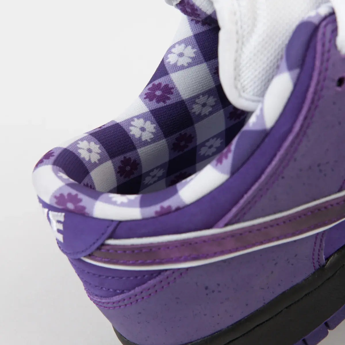 Tênis Nike Roxo Dunk Low Concepts Lobster Purple Detalhes Internos