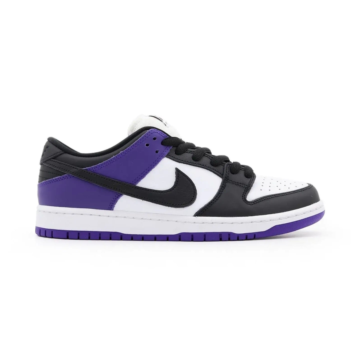 Tenis Roxo Nike Dunk Low Court Purple Visto do Outro Lado