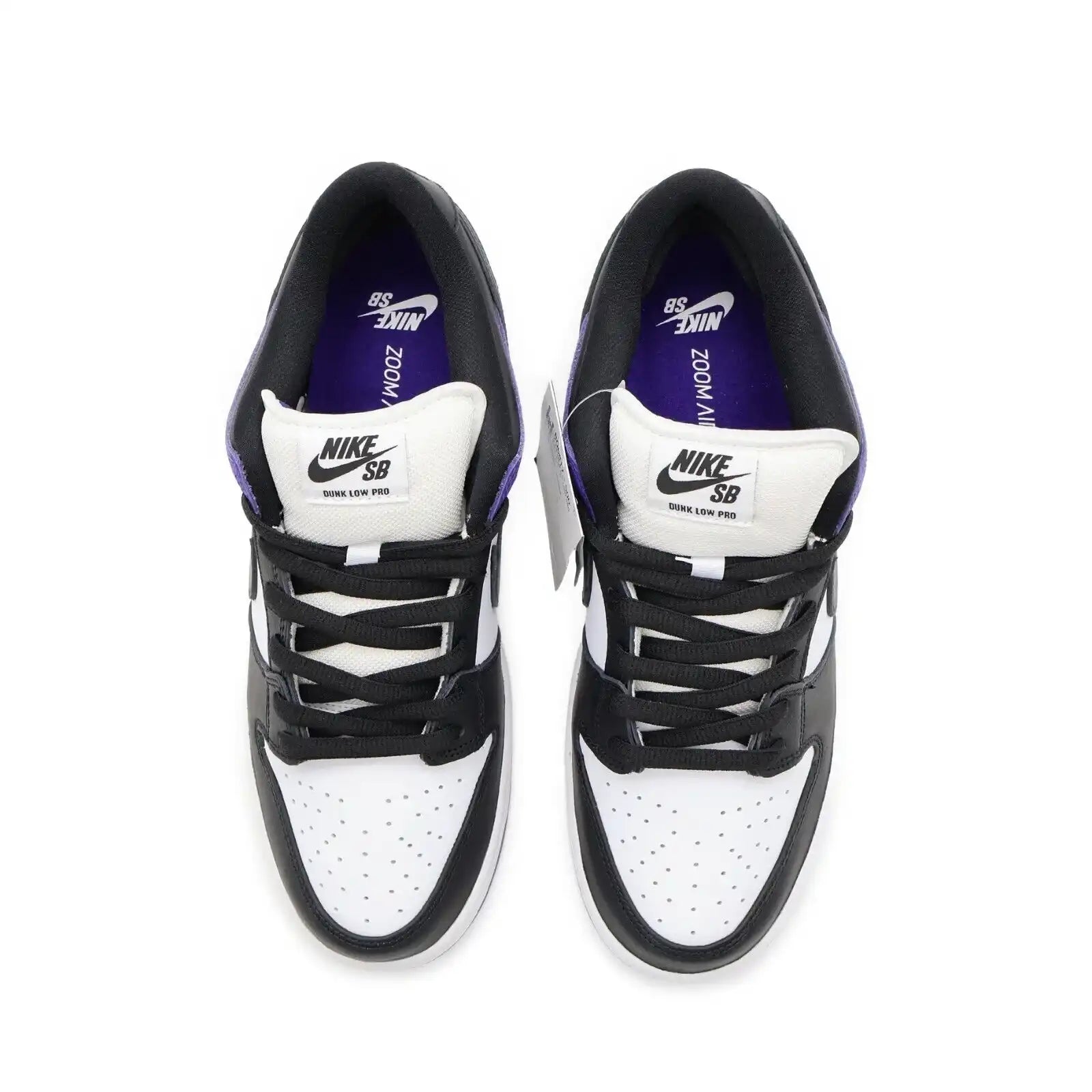 Tenis Roxo Nike Dunk Low Court Purple Por Cima