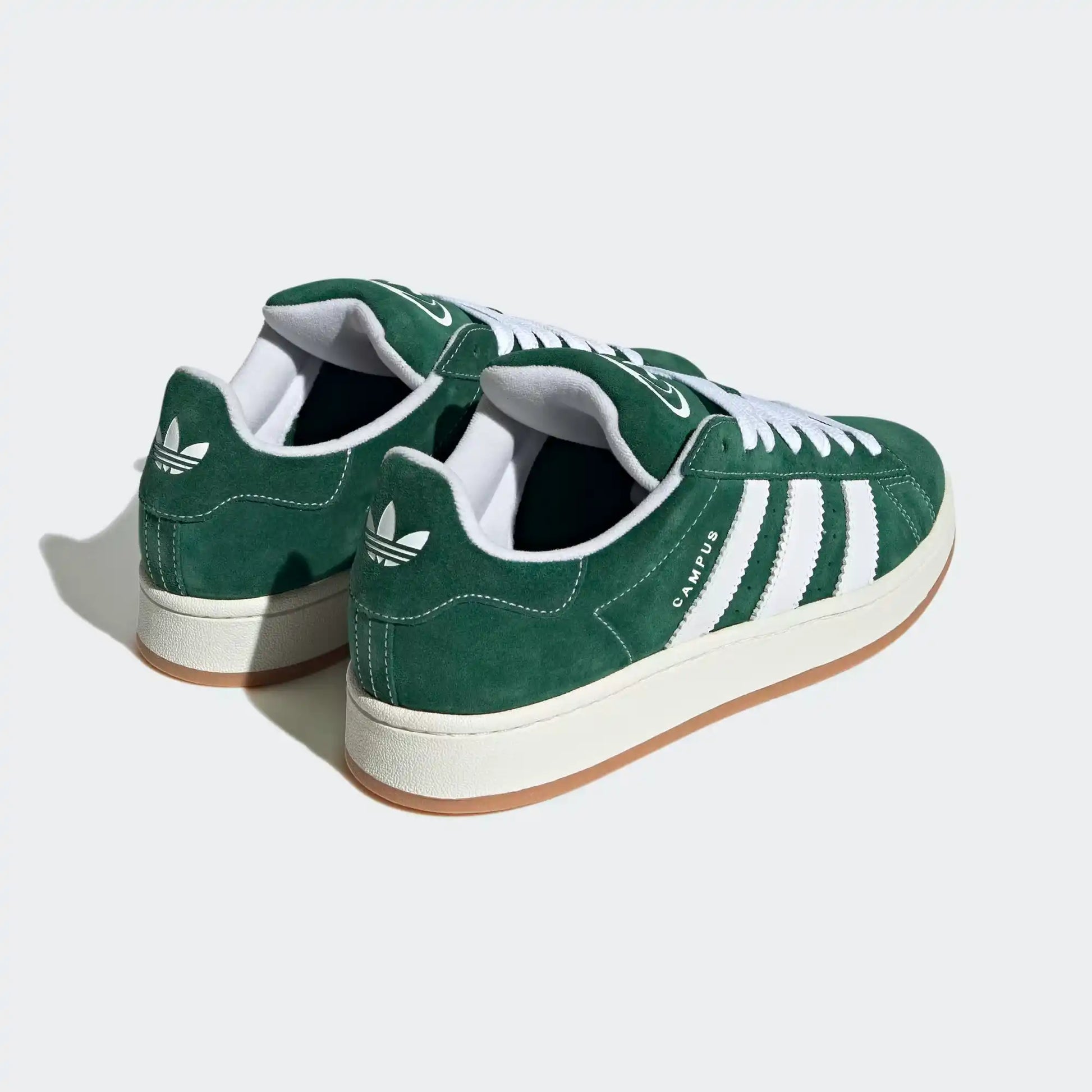 Adidas Campus 00s Dark Green Cloud White Par pela Parte Traseira