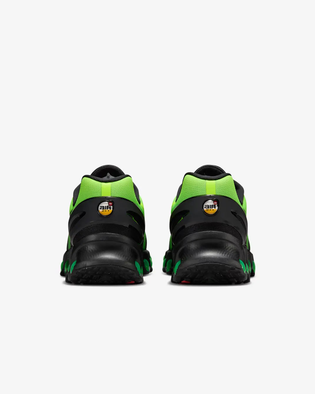 Tênis Verde Com Preto Nike Air Max Dn8 Black Green Strike Parte Traseira
