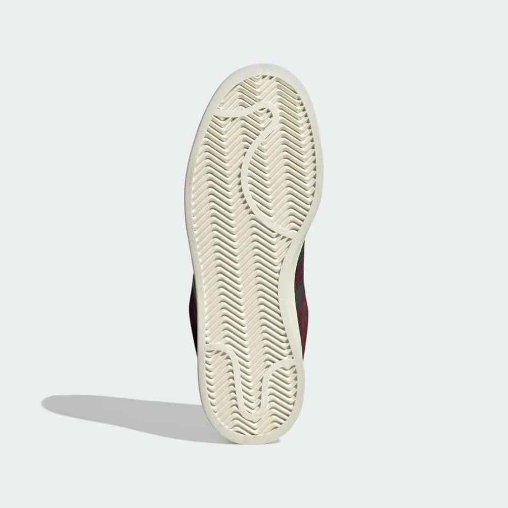 Tênis Vinho Adidas Campus 00s Wine Parte do Solado Branco