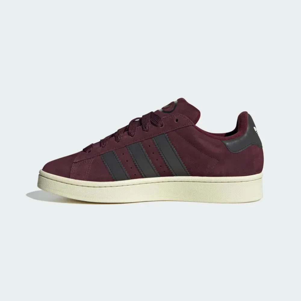 Tênis Vinho Adidas Campus 00s Wine Parte Lateral Esquerda