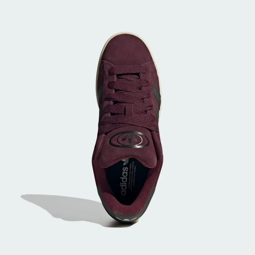 Tênis Vinho Adidas Campus 00s Wine Par Visto por Cima