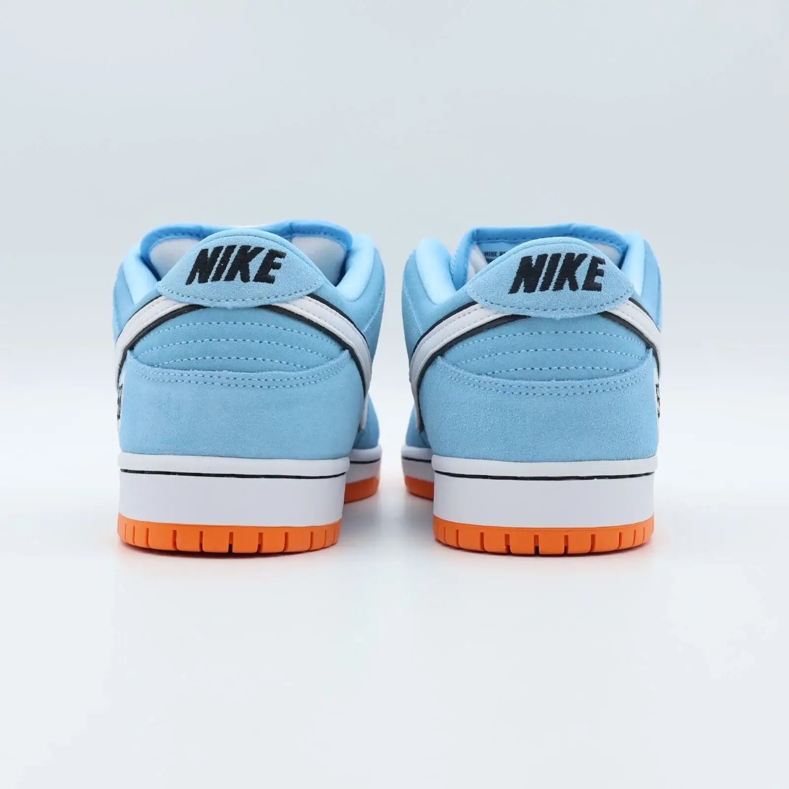 Tênis Azul Nike Dunk Low Club 58 Gulf Vista da Parte Traseira
